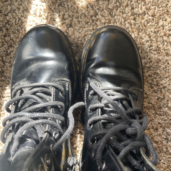 Dr. Martens Jadon Platform Boots – Black Patent Leather - Picture 5 of 5